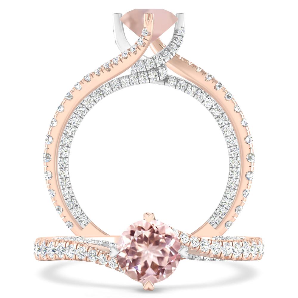 Rose Gold - Morganite