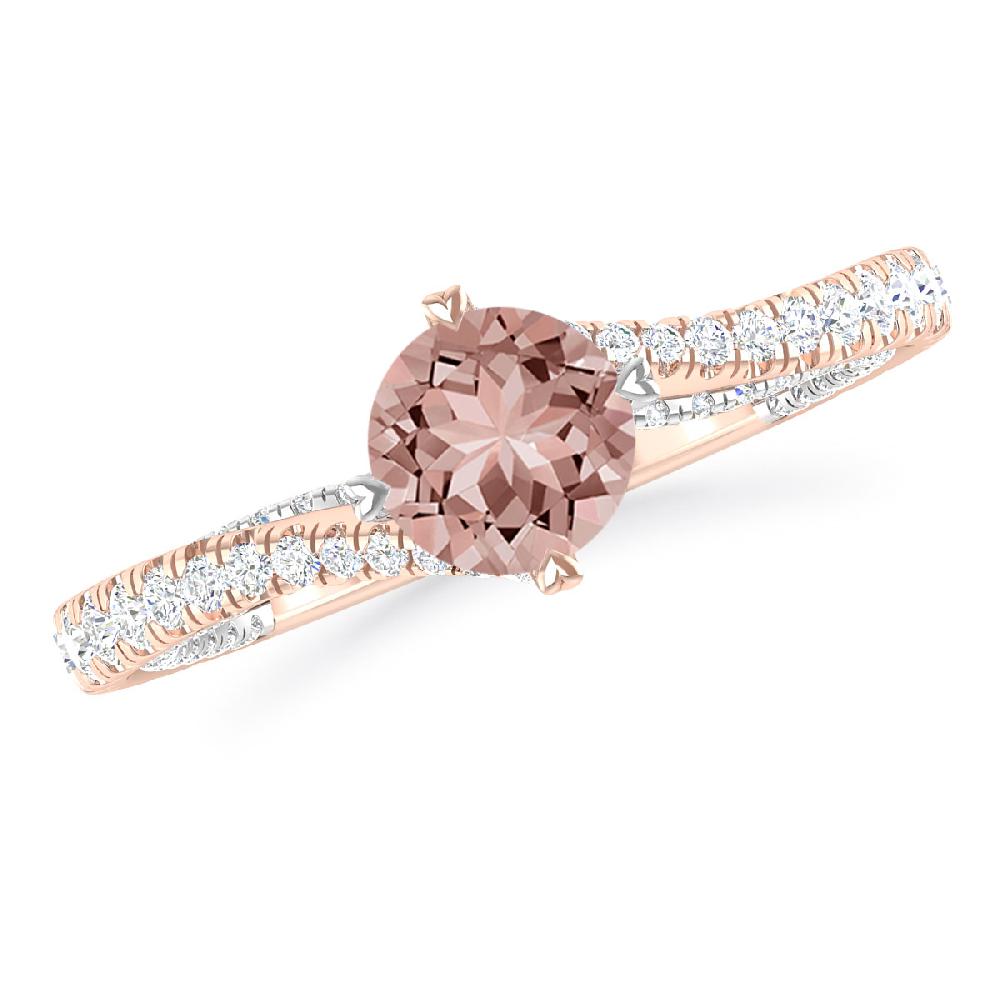 Rose Gold - Morganite