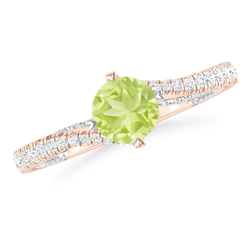 Rose Gold - Peridot