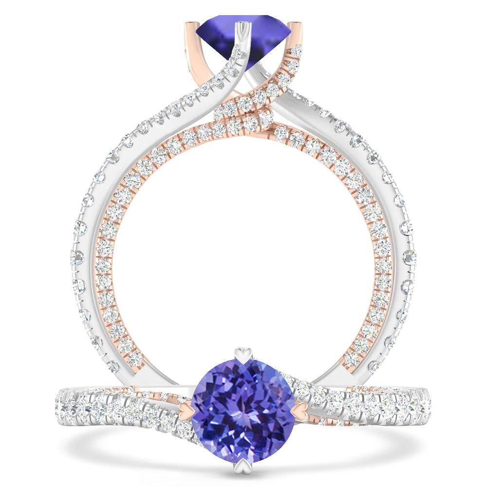 White Gold - Tanzanite