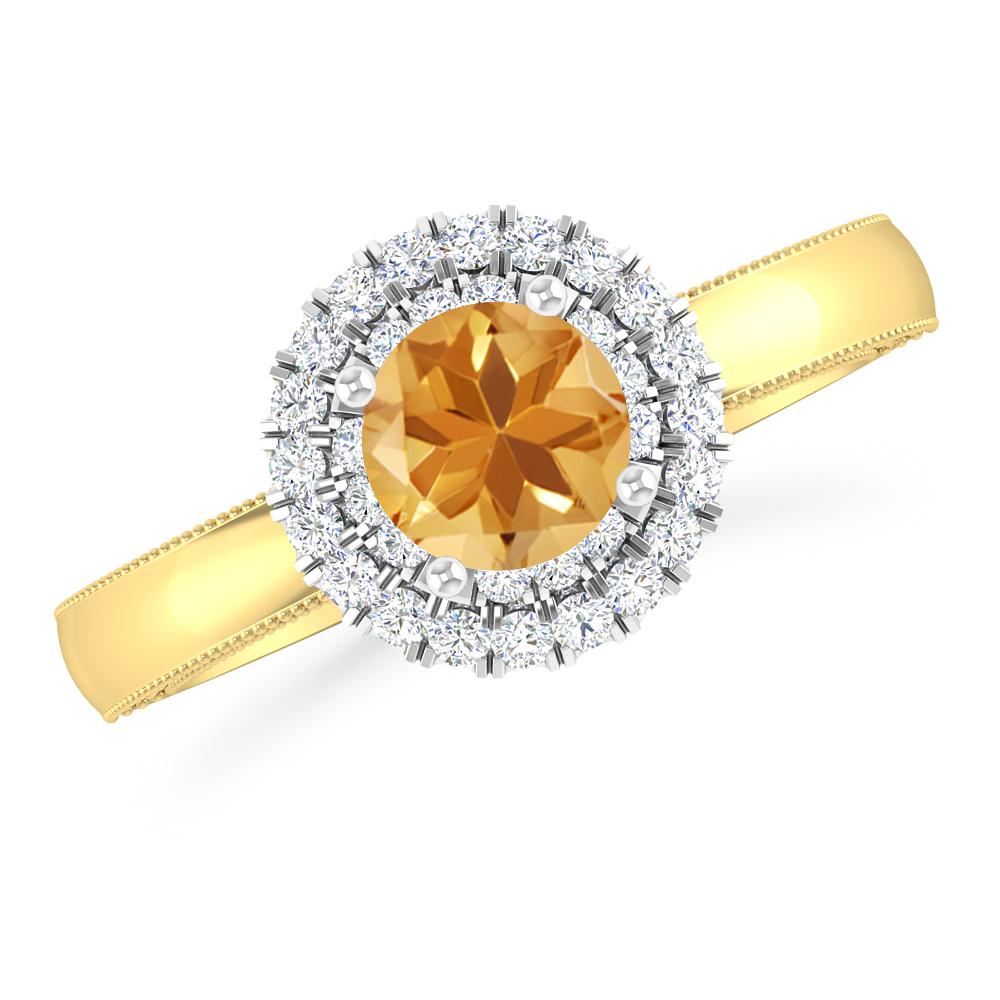 Yellow Gold - Citrine