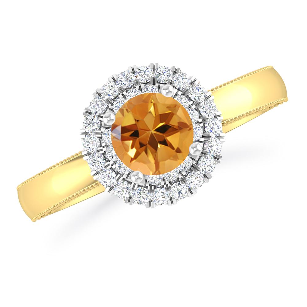 Yellow Gold - Citrine