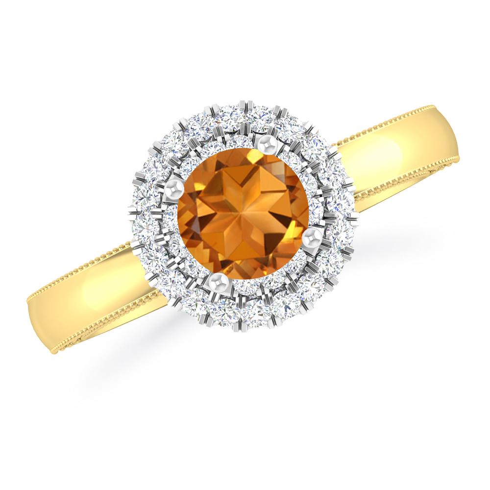 Yellow Gold - Citrine