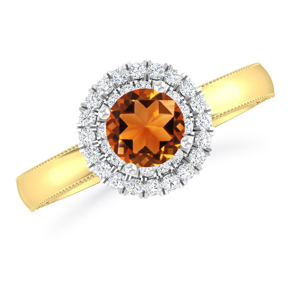 Yellow Gold - Citrine