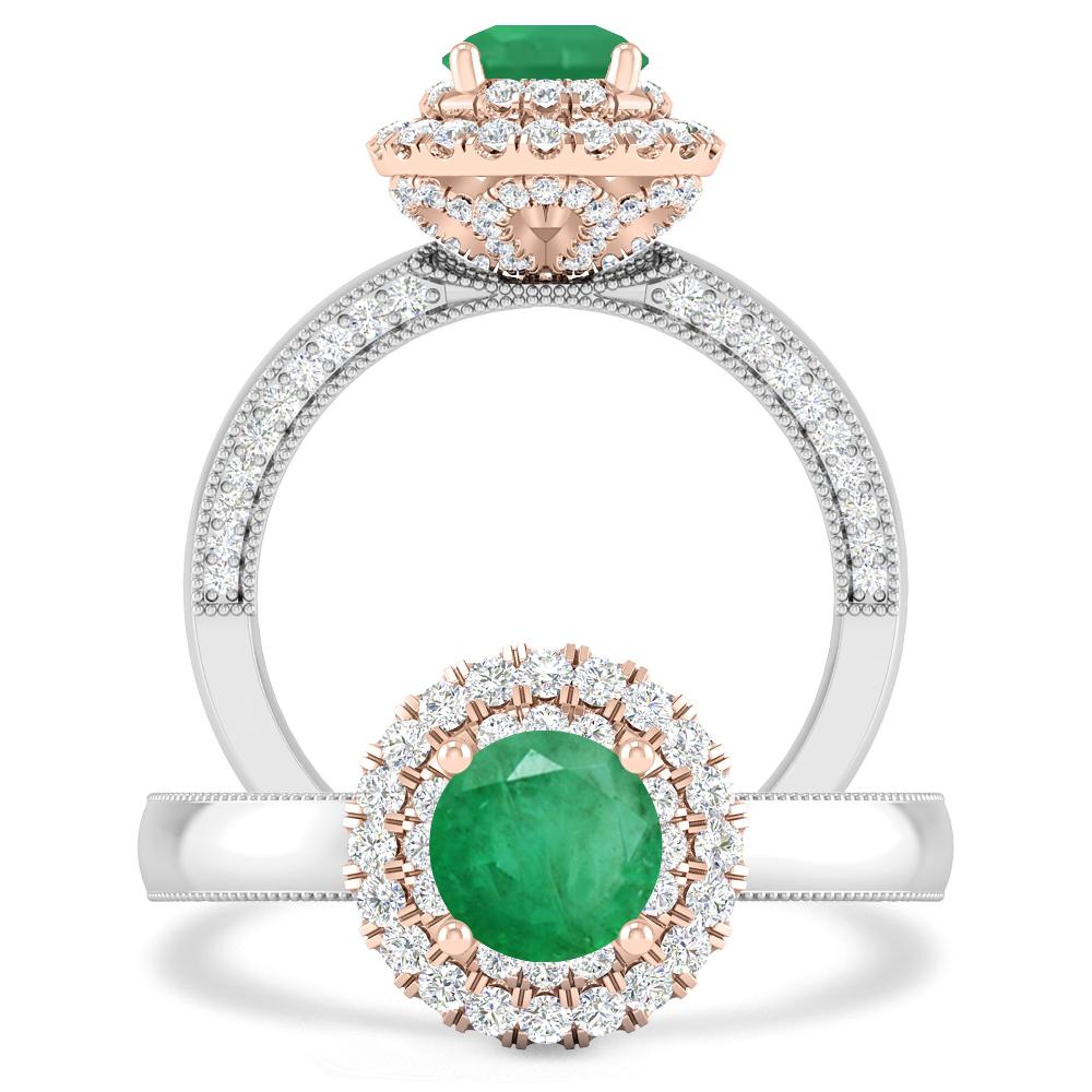 White Gold - Emerald