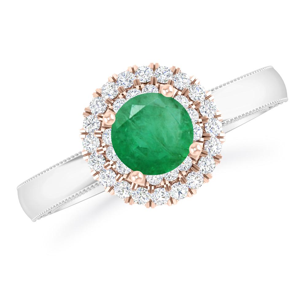 White Gold - Emerald