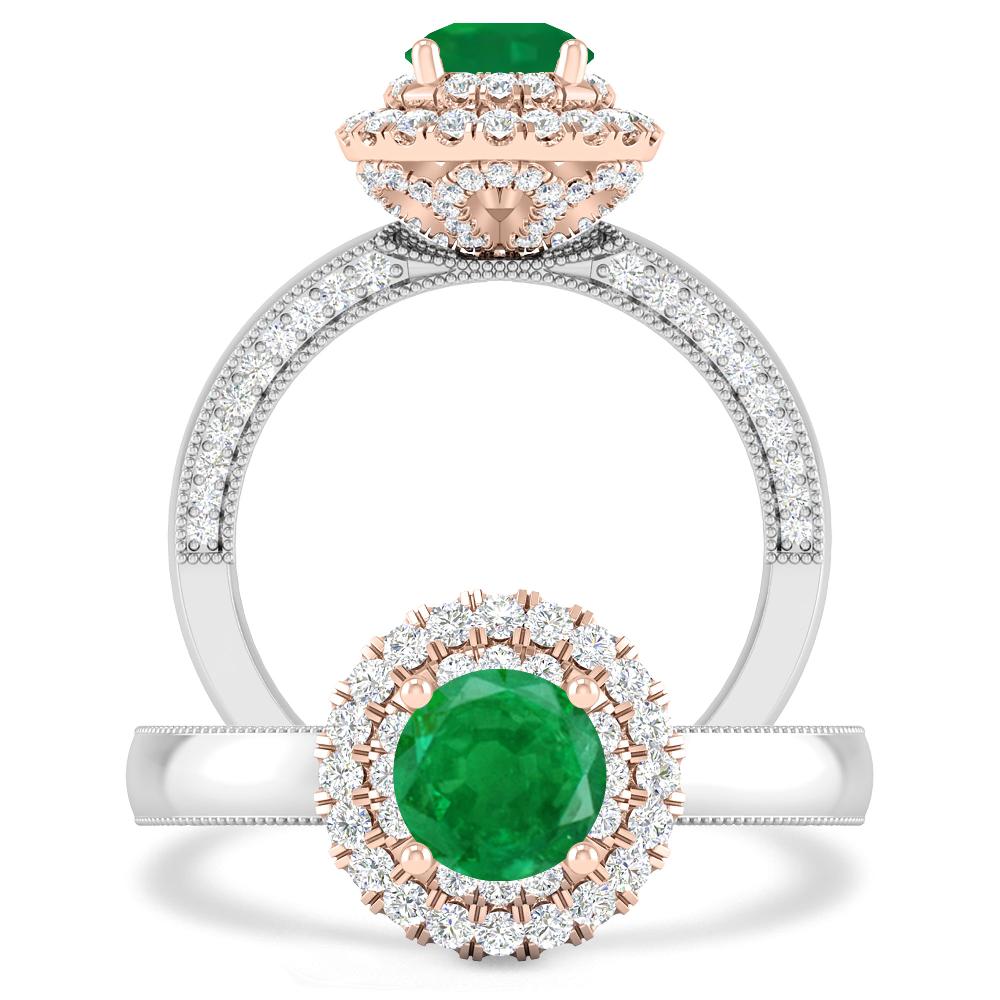 White Gold - Emerald