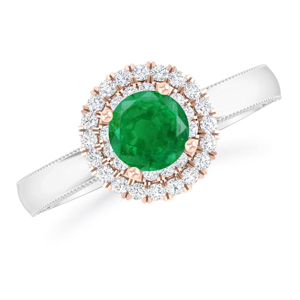 White Gold - Emerald