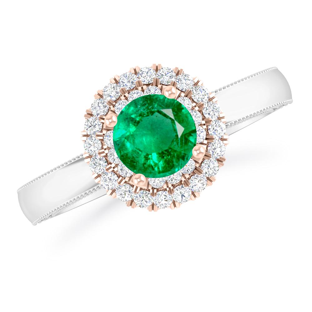 White Gold - Emerald