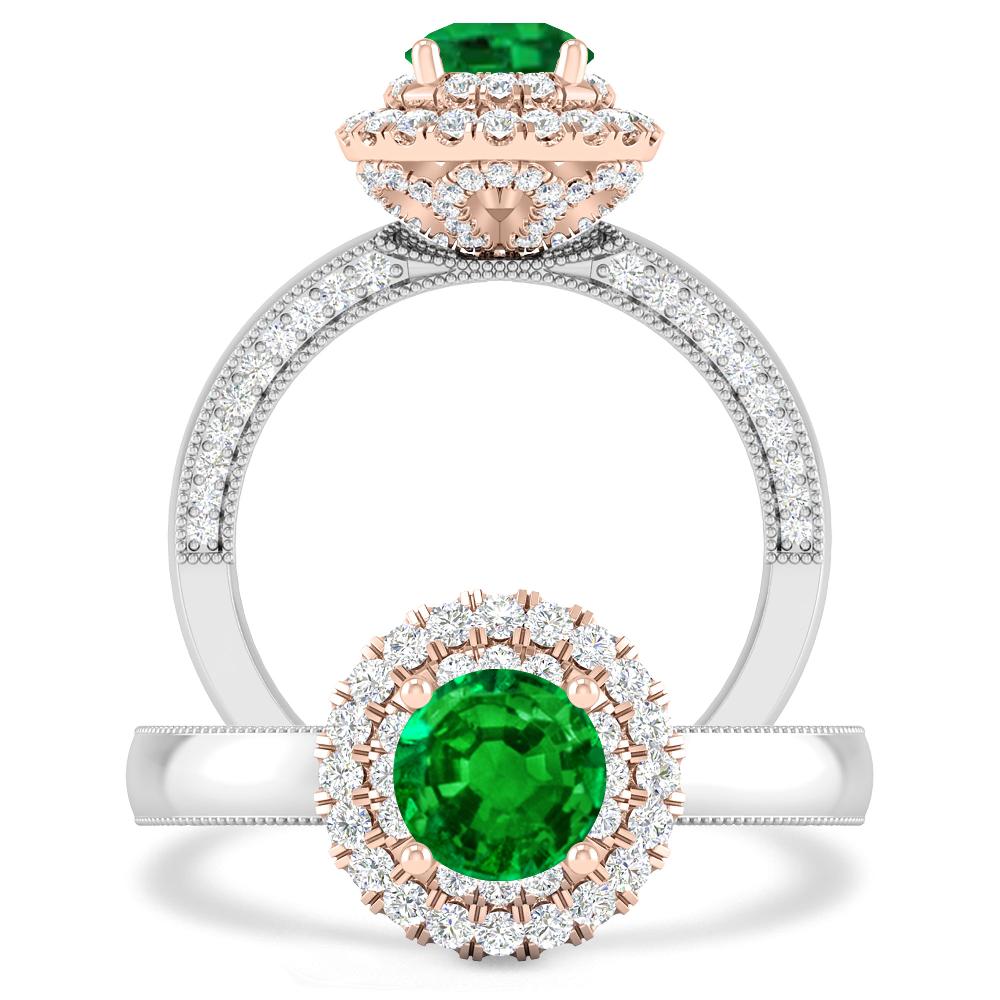 White Gold - Emerald