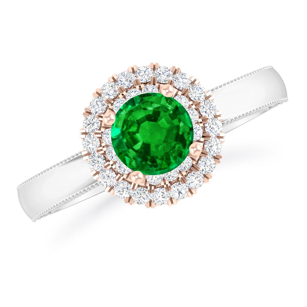 White Gold - Emerald