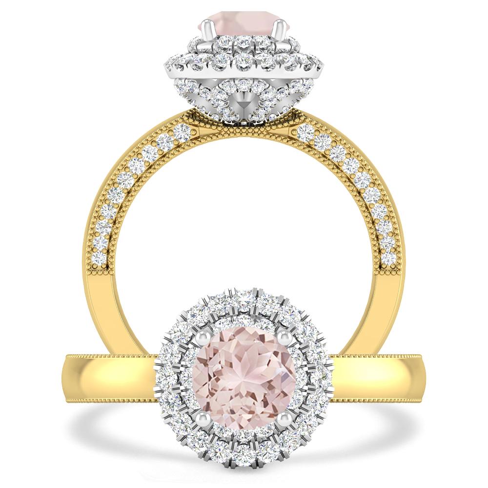 Yellow Gold - Morganite