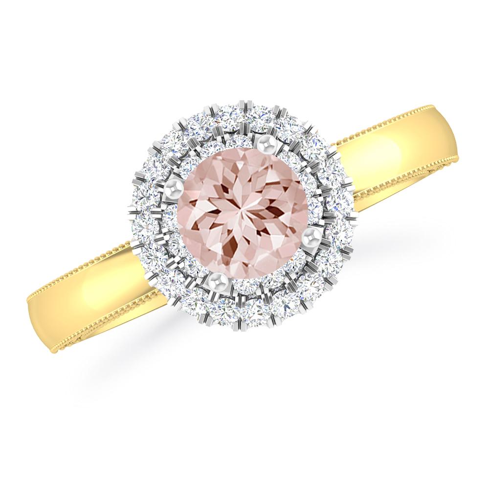 Yellow Gold - Morganite