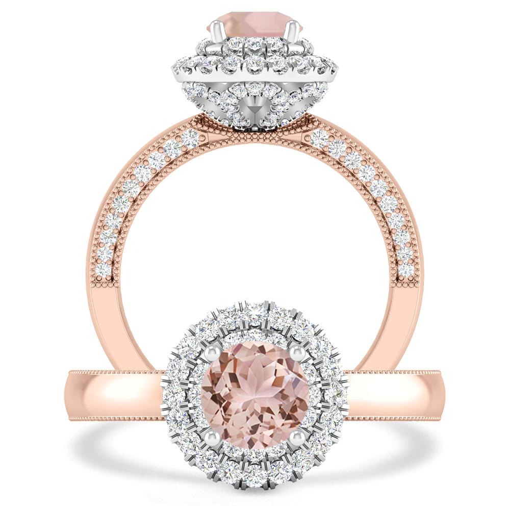 Rose Gold - Morganite