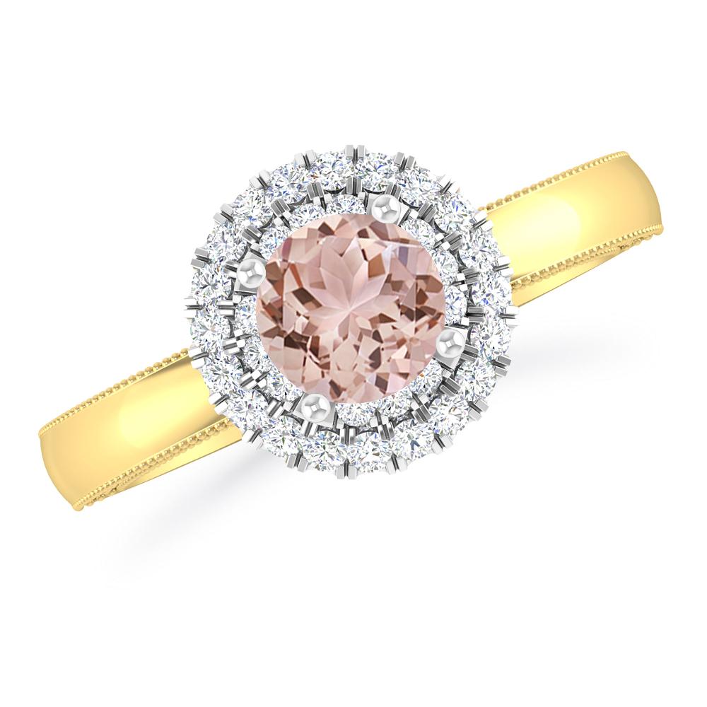 Yellow Gold - Morganite