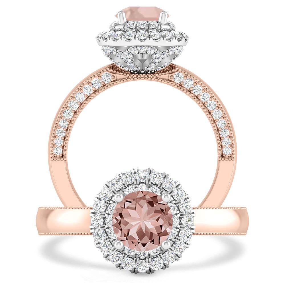 Rose Gold - Morganite