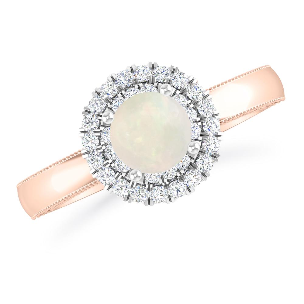 Rose Gold - Opal