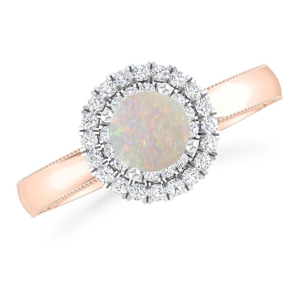 Rose Gold - Opal