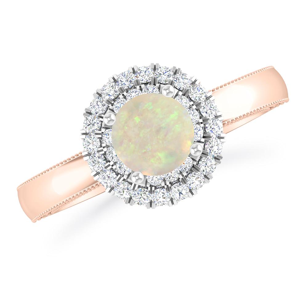 Rose Gold - Opal