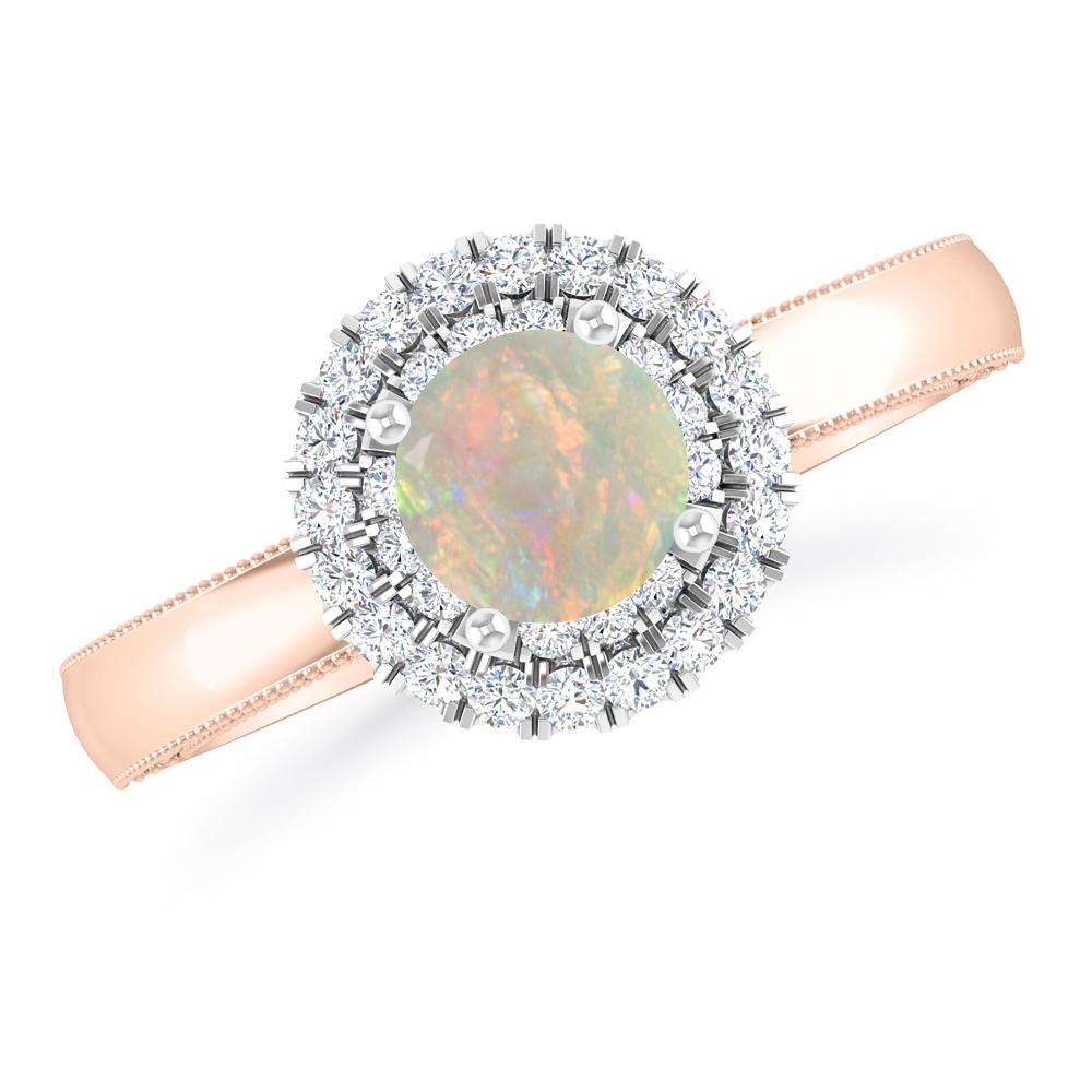 Rose Gold - Opal