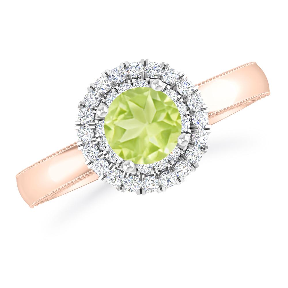 Rose Gold - Peridot