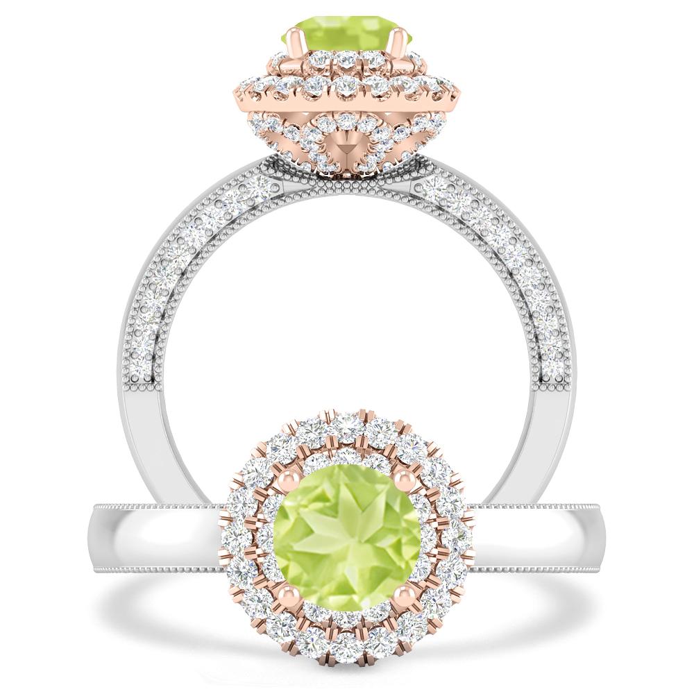 White Gold - Peridot