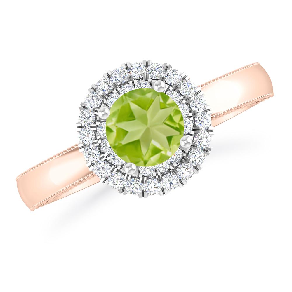 Rose Gold - Peridot