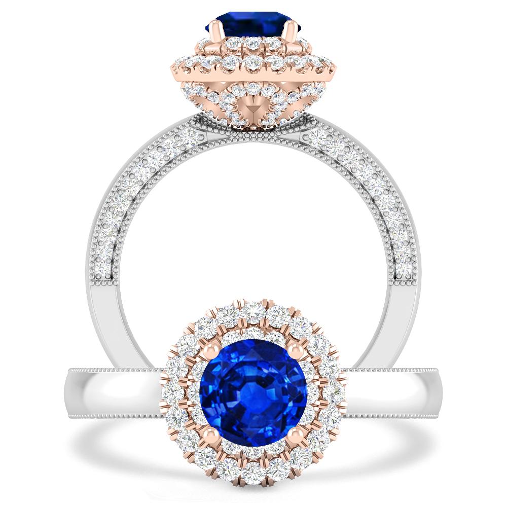 White Gold - Sapphire