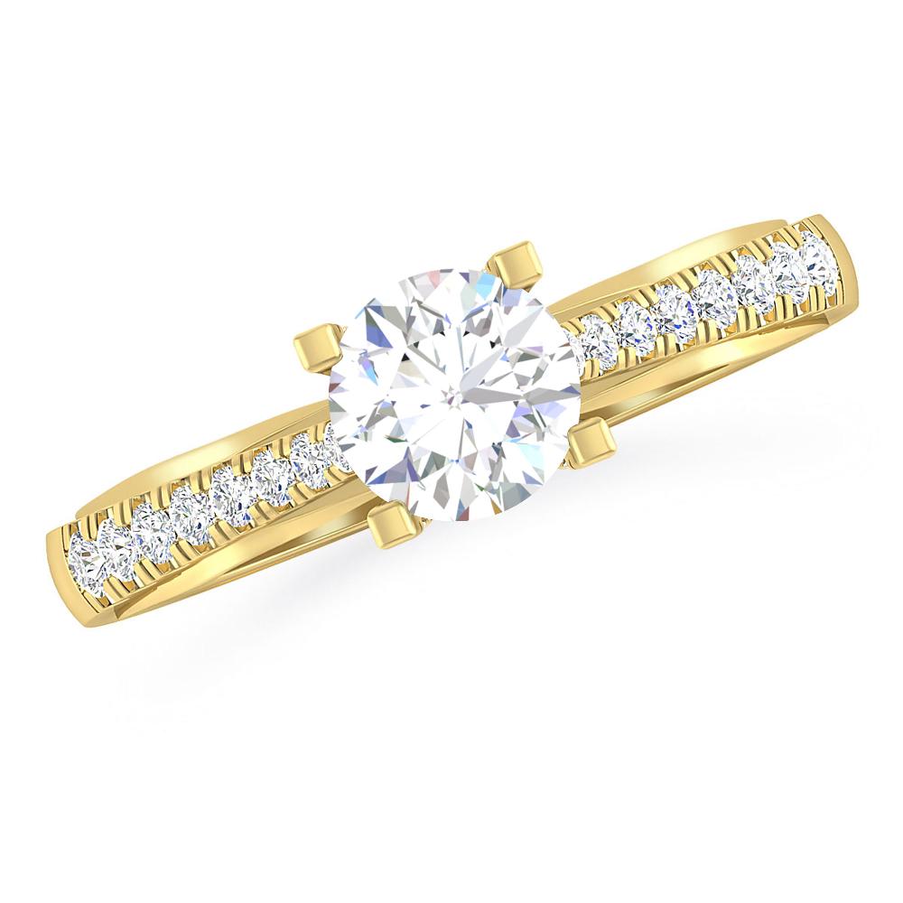 Yellow Gold - Diamond