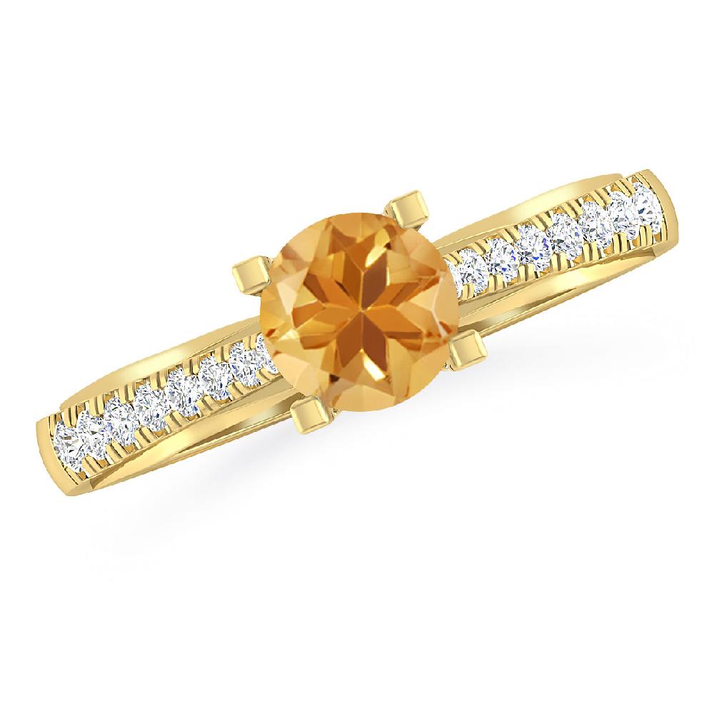 Yellow Gold - Citrine