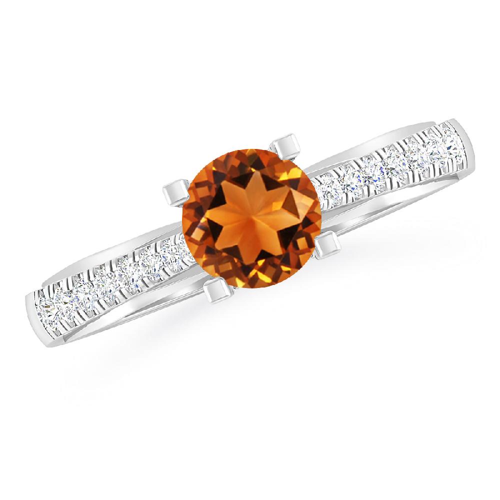 White Gold - Citrine