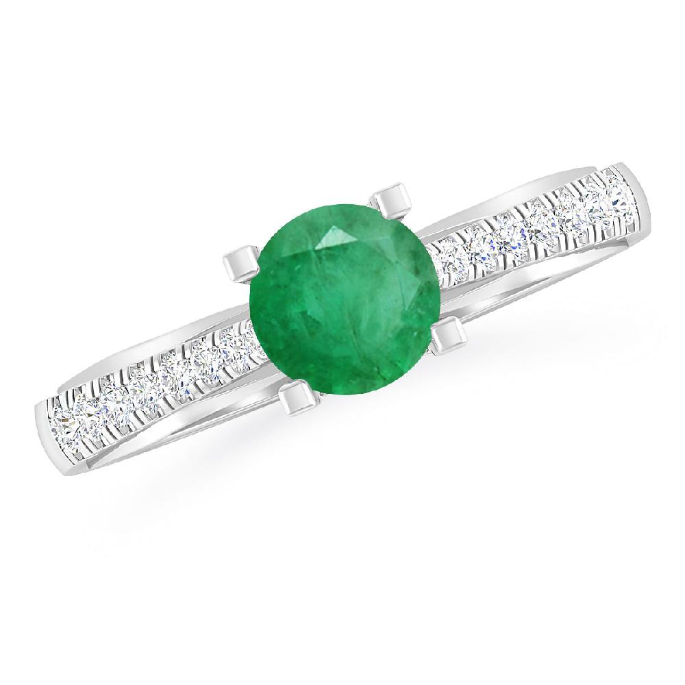 White Gold - Emerald