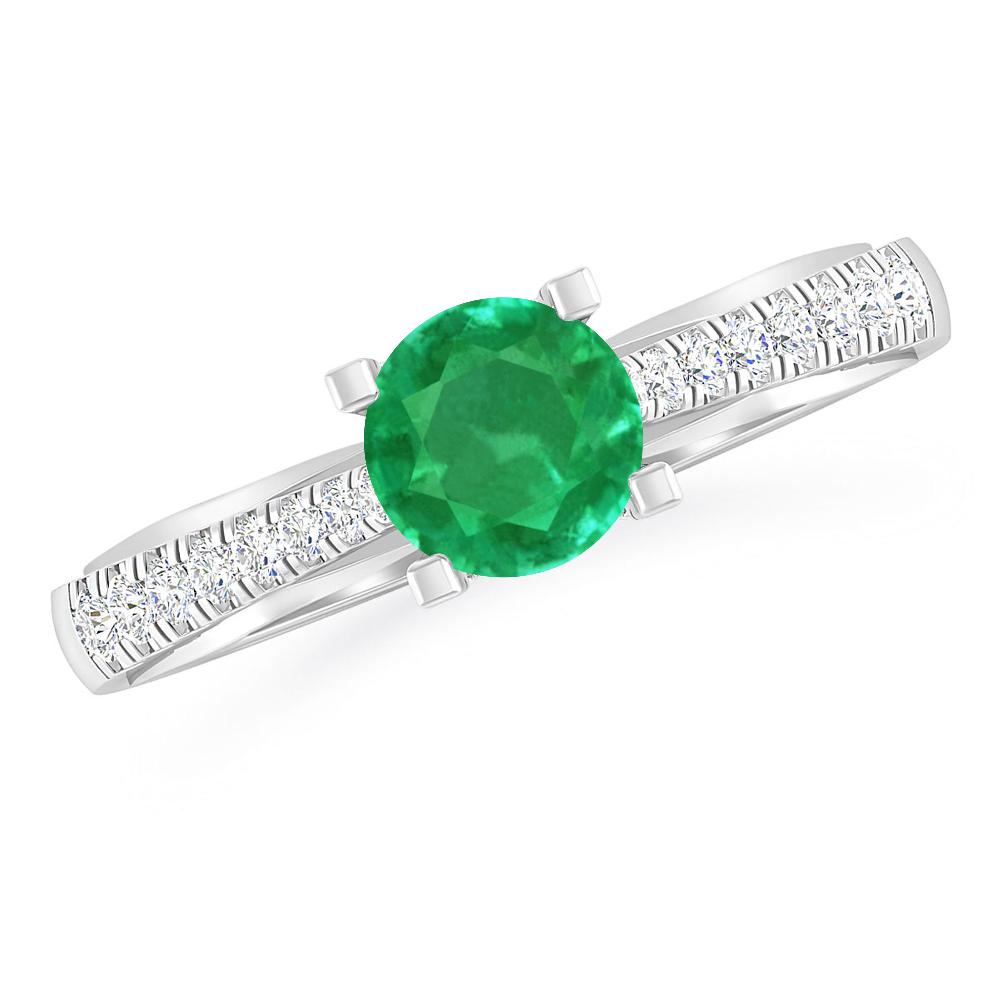 White Gold - Emerald