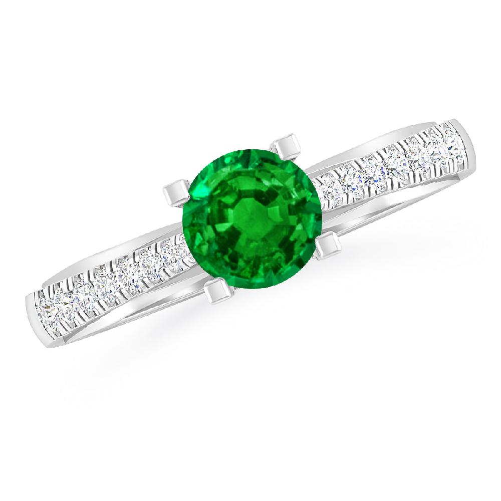 White Gold - Emerald