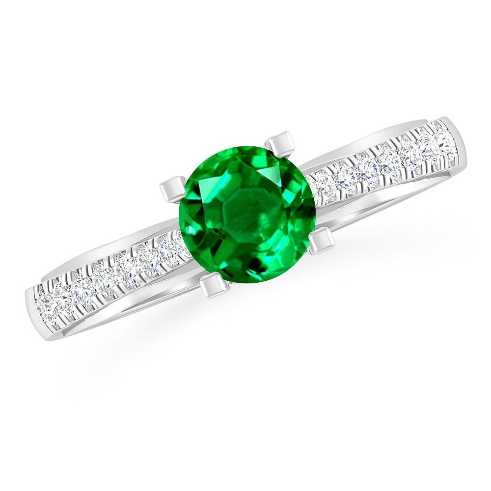 White Gold - Emerald