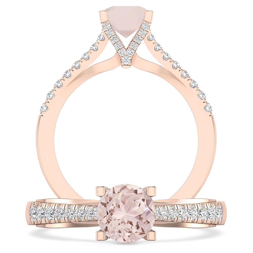 Rose Gold - Morganite