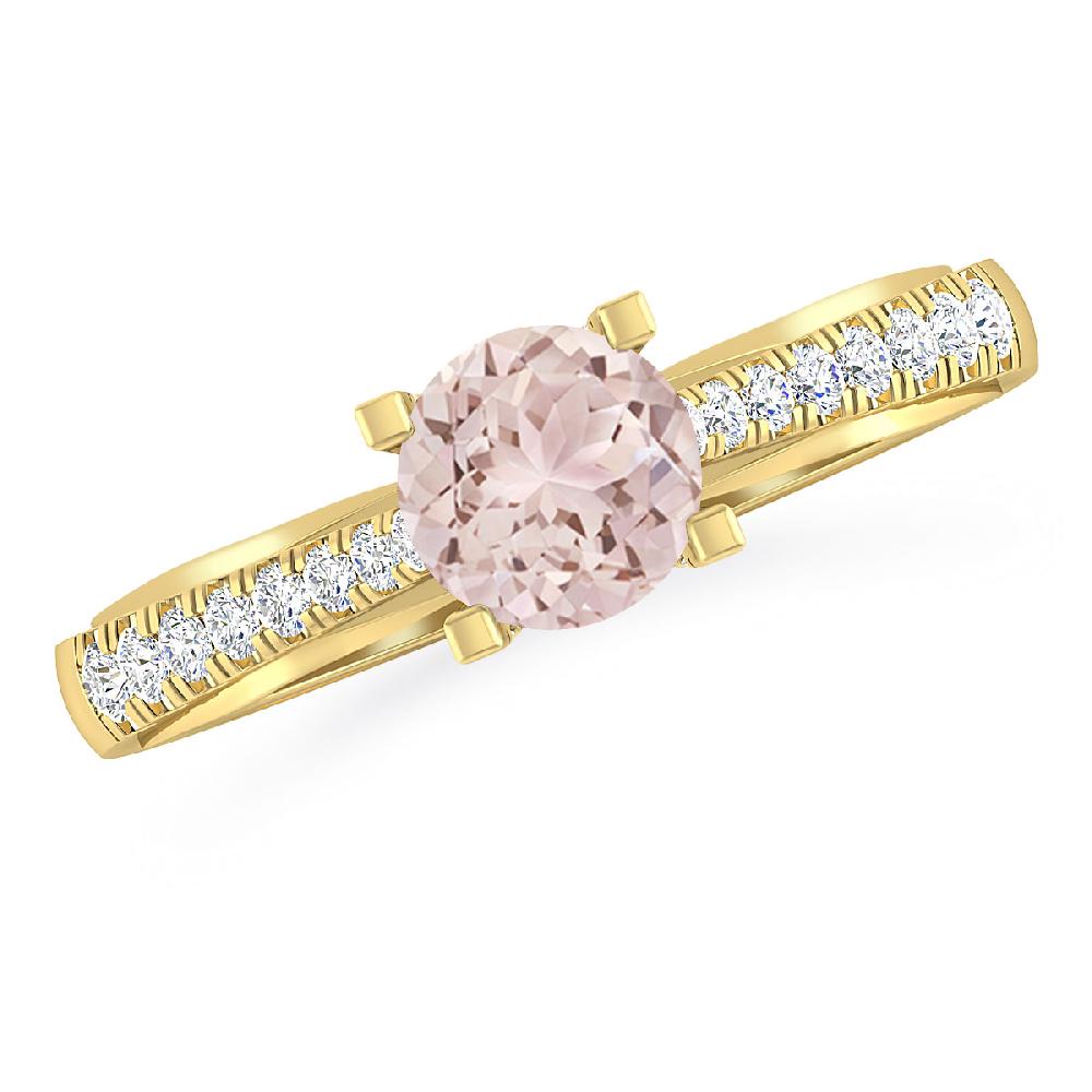 Yellow Gold - Morganite