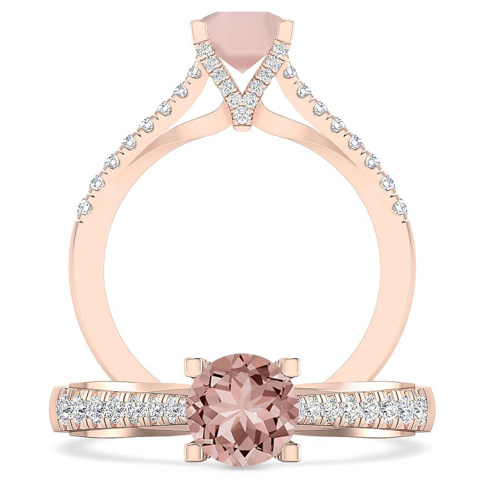 Rose Gold - Morganite