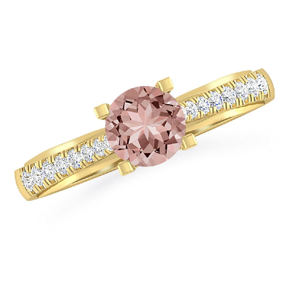 Yellow Gold - Morganite