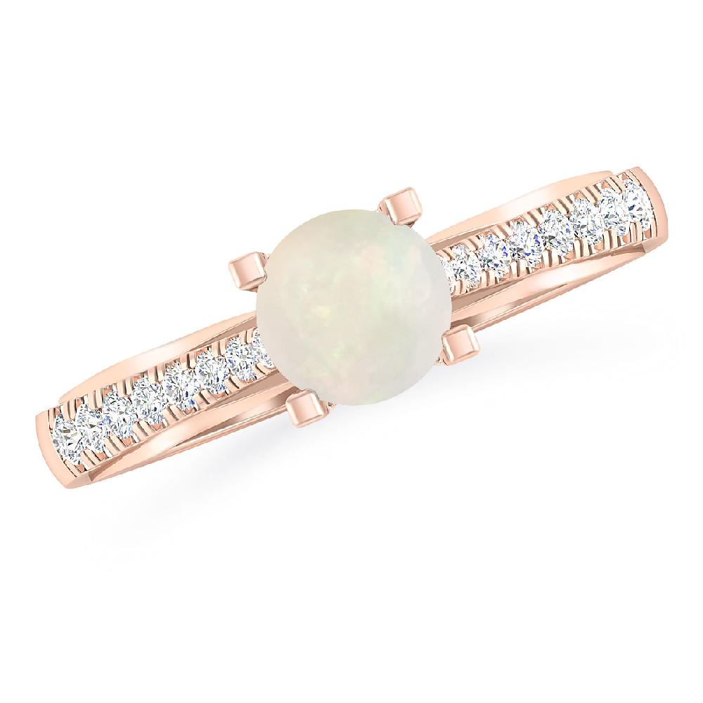 Rose Gold - Opal