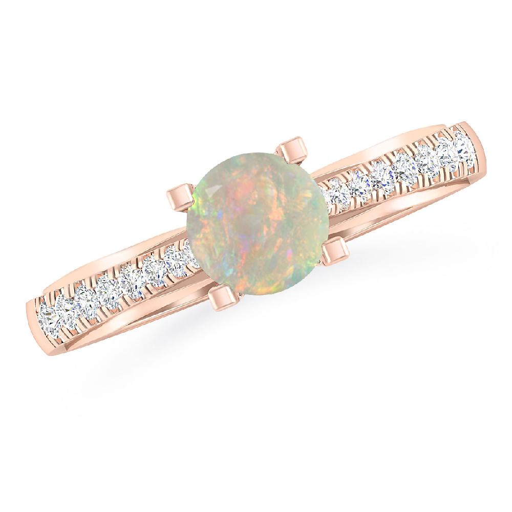 Rose Gold - Opal