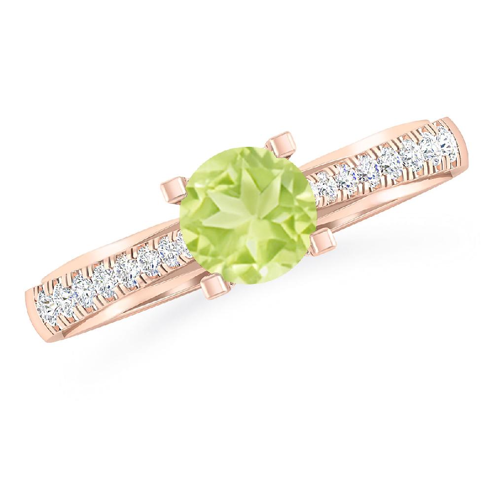 Rose Gold - Peridot