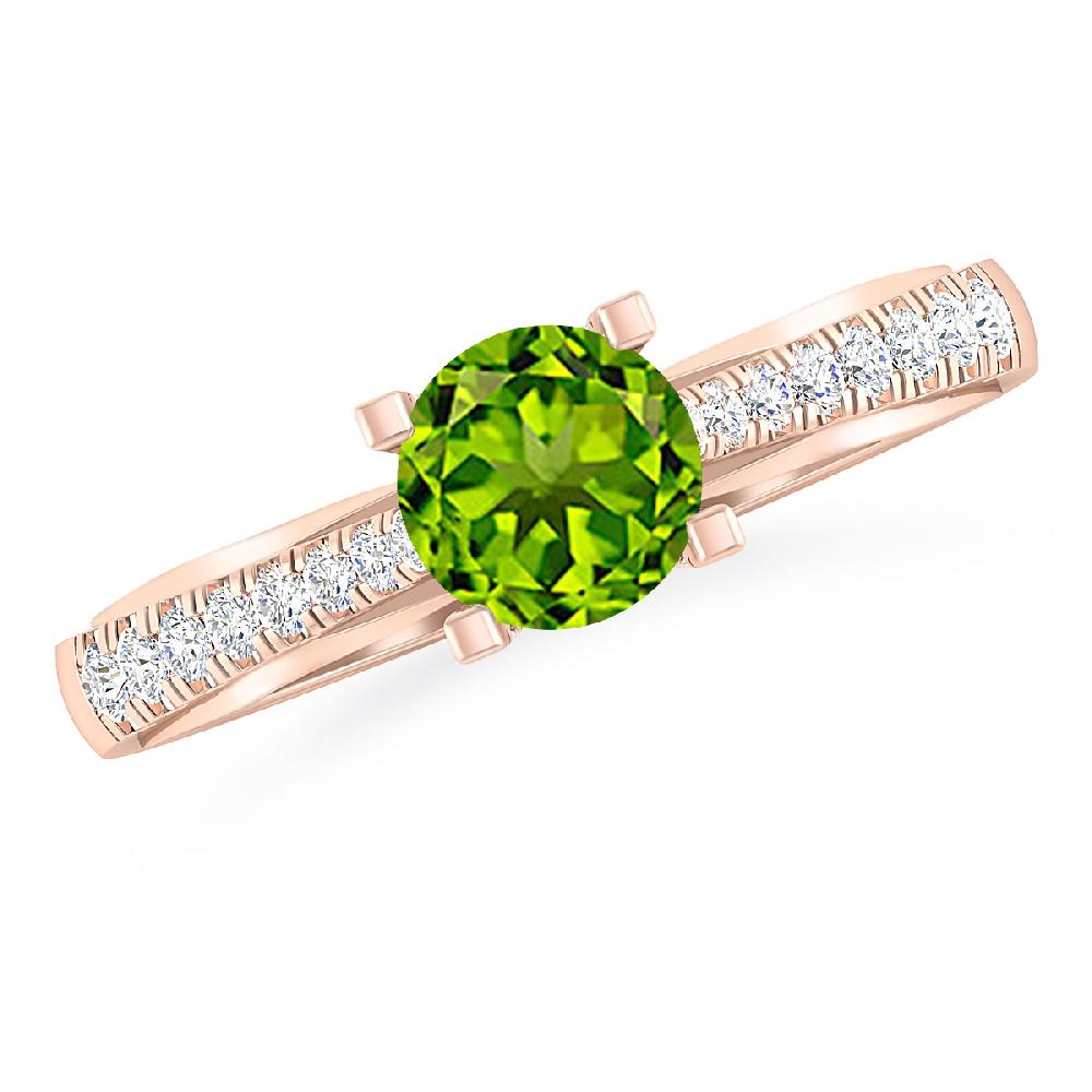 Rose Gold - Peridot