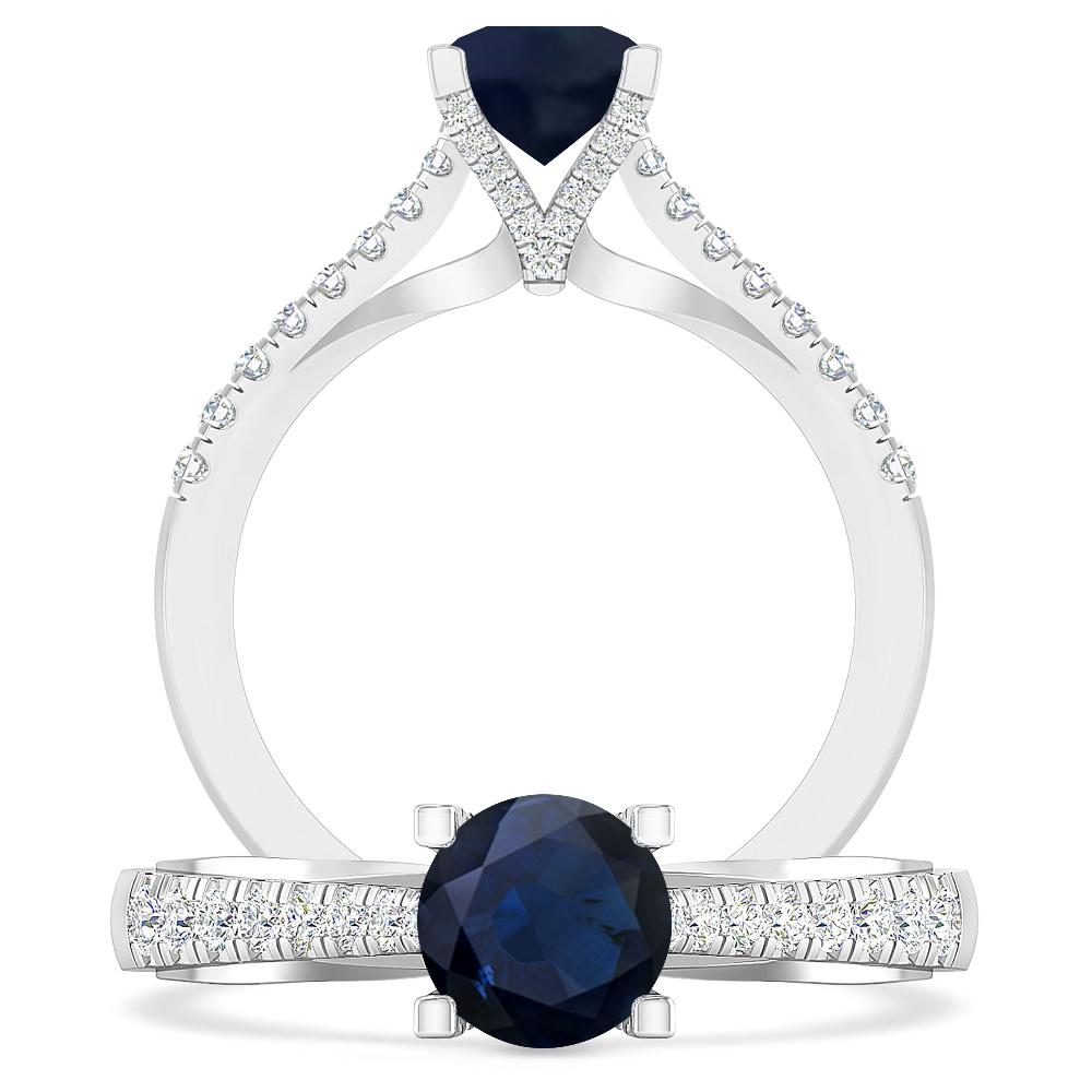 White Gold - Sapphire