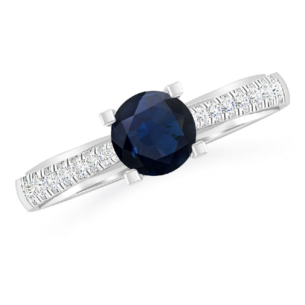 White Gold - Sapphire