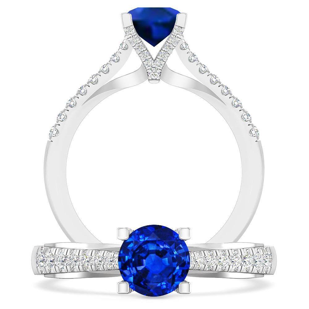 White Gold - Sapphire