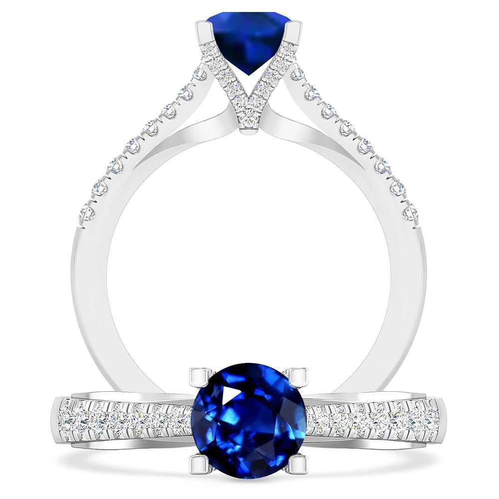 White Gold - Sapphire