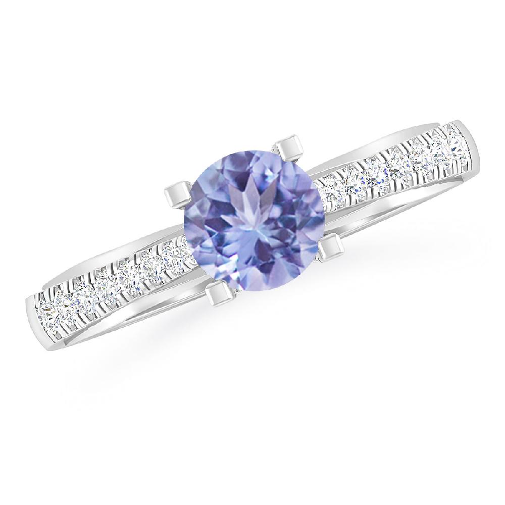 White Gold - Tanzanite