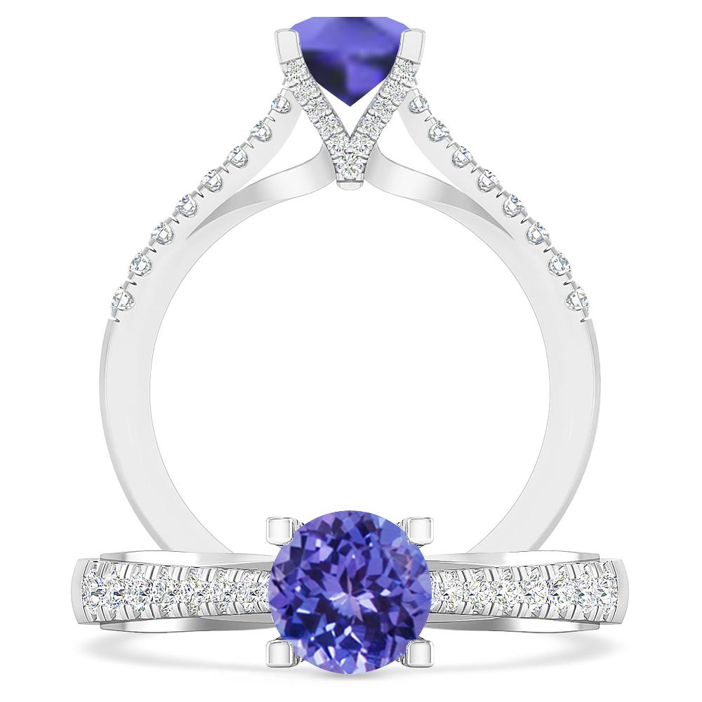 White Gold - Tanzanite