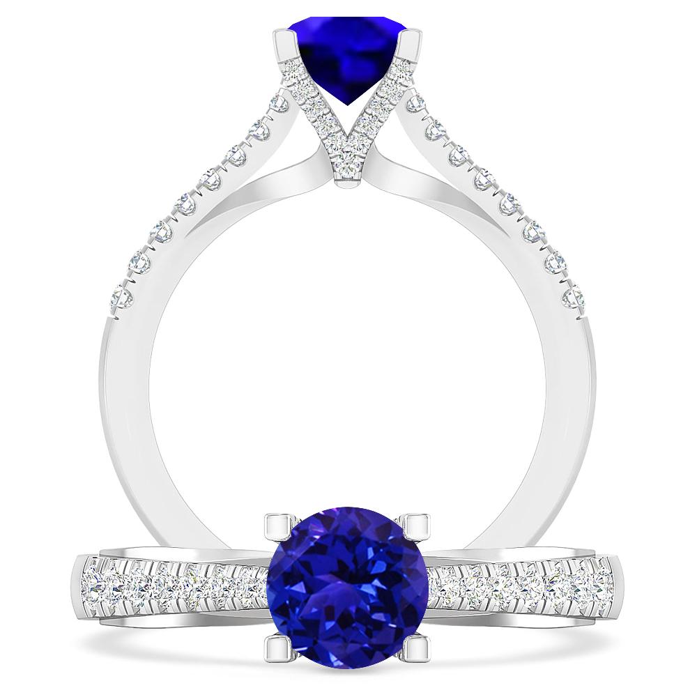 White Gold - Tanzanite